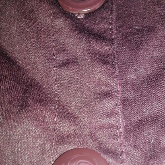 H&M Wine Button Down Dress - Picture 2 of 3